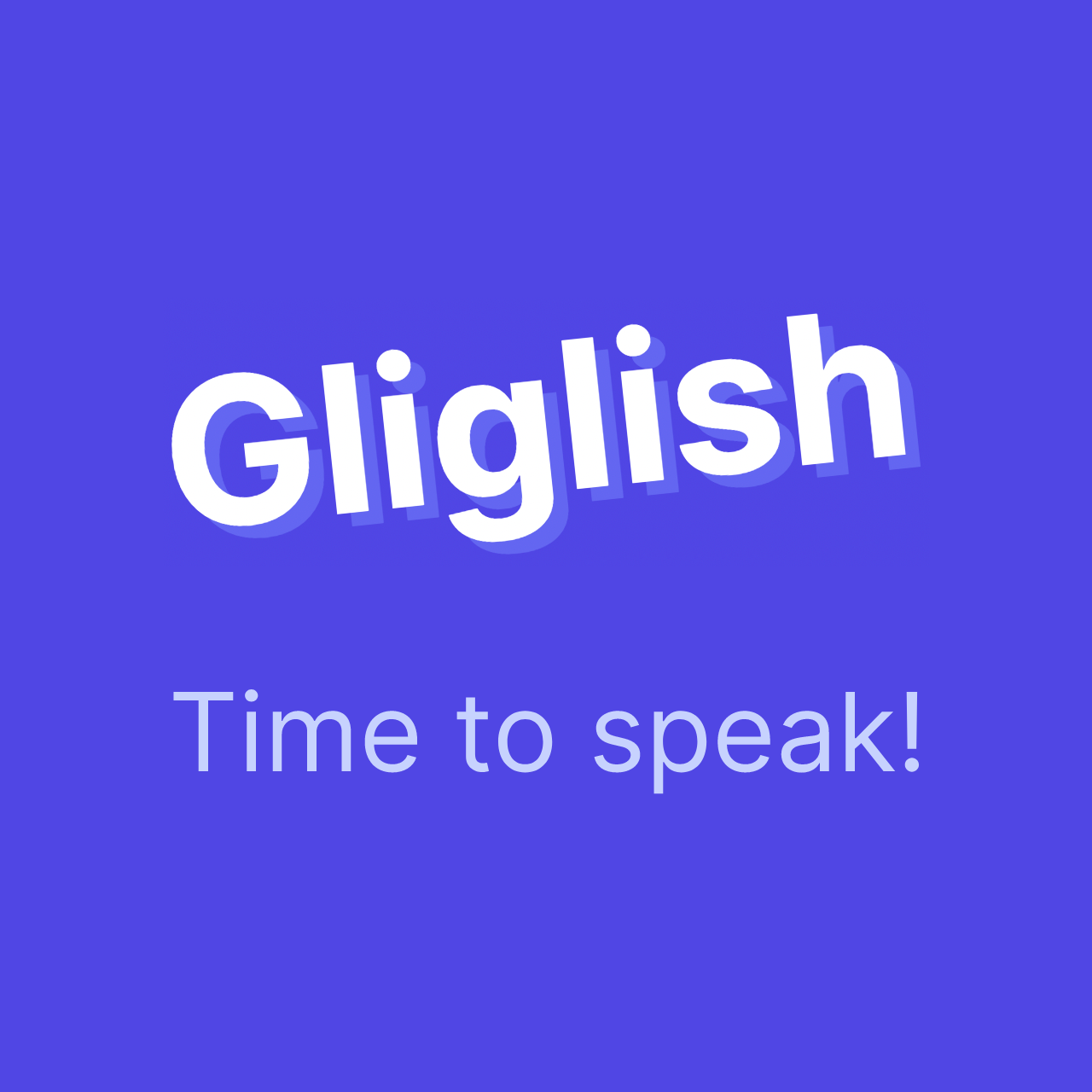 Gliglish logo